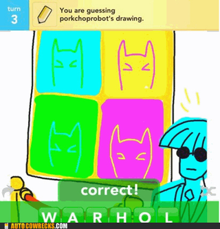 Illustration for article titled Draw Something Gets Better When It's Draw Batman